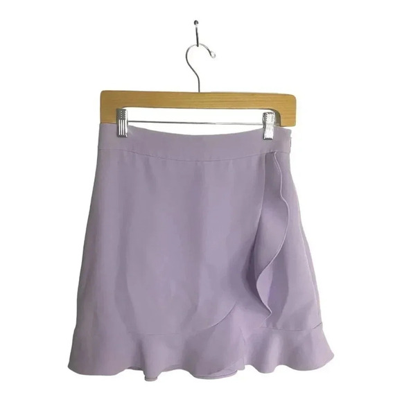 Club Monaco Ruffle Skirt Set Lilac - Picture 2 of 10